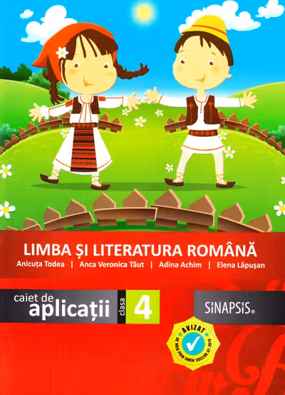 Limba și literatura română - Clasa 4 - Caiet de aplicații