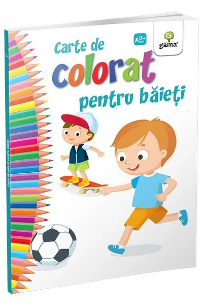 Carte de colorat pentru baietei