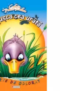 Ratusca cea urata. Carte de colorat + poveste (format A4) (Colectia Poveste si culoare)
