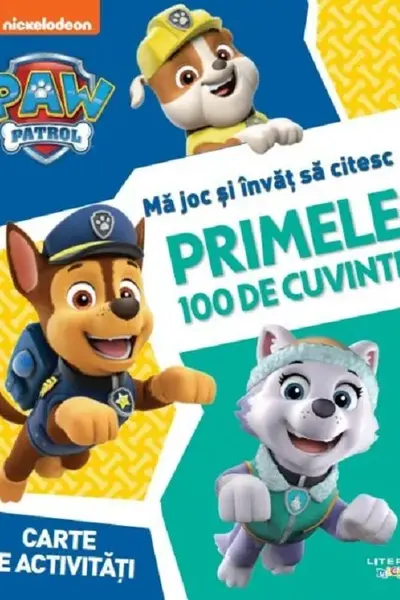 PAW Patrol. MA JOC SI INVAT SA CITESC. PRIMELE 100 DE CUVINTE