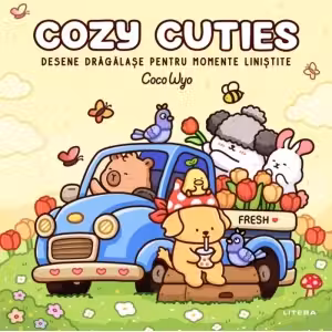 COZY CUTIES. Desene dragalase pentru momente linistite. Coco Wyo