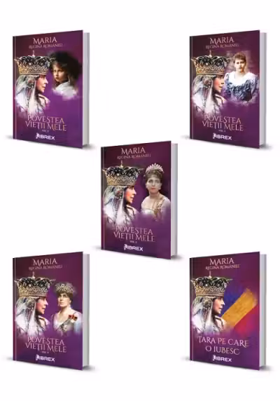 Pachet Memorii Regina Maria. Set 5 carti
