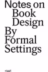 Notes on Book Design