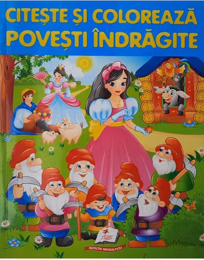 Citeste si coloreaza Povesti indragite