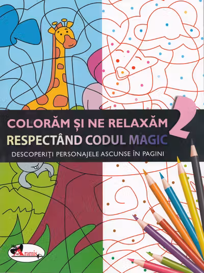 Colorăm și ne relaxăm respectând codul magic 2