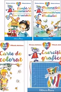 Pachet 5-6 ani (Set + Carte de colorat + Exercitii grafice)