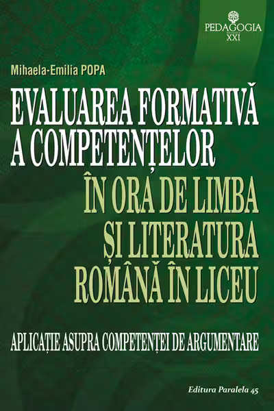Evaluarea formativă a competențelor în ora de limba și literatura română în liceu