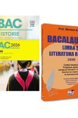 Pachet Bacalaureat Limba si literatura romana si Istorie - Mariana Badea, Marilena Bercea