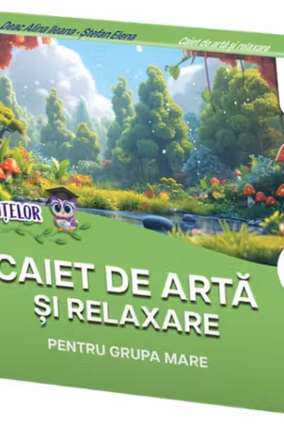 Caiet de arta si relaxare pentru grupa mare