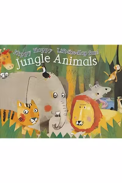 Flippy Floppy Lift-the-Flap Fun: Jungle Animals