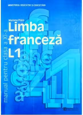 Limba franceză L1 - Clasa 11 - Manual