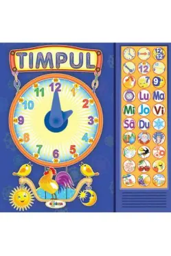 Carte cu sunete. Timpul + poezii