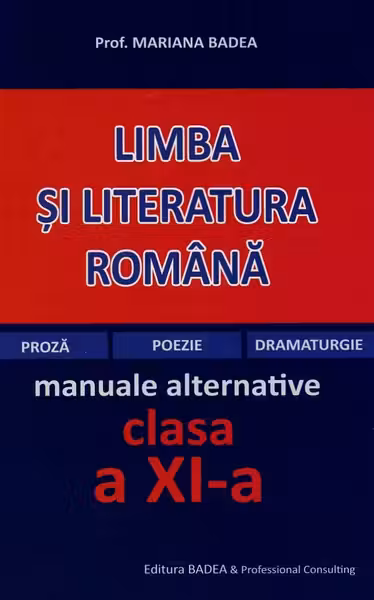 Manual limba și literatura română - Clasa 11