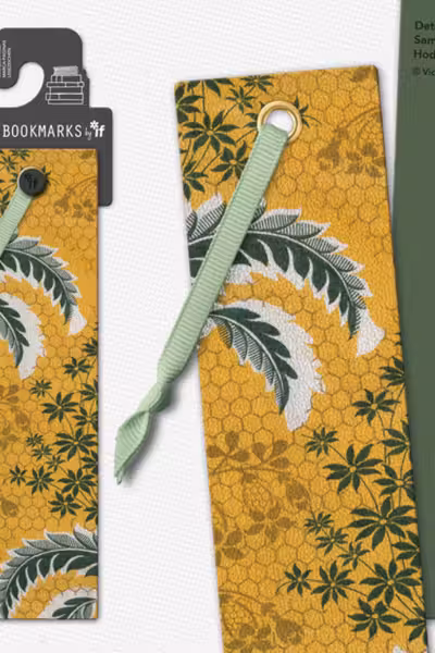 V&A Bookmarks: Leaves on honeycomb