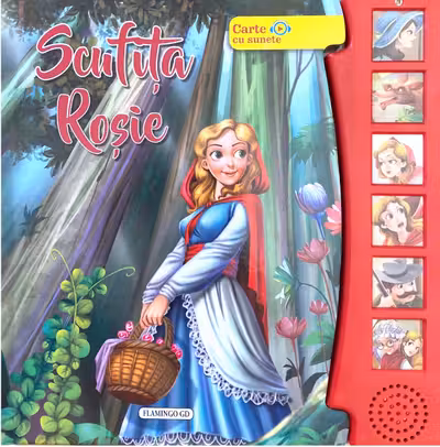 Scufita rosie Carte cu sunete