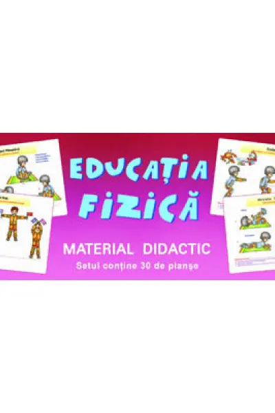 Planșe. Educație fizică (30 fișe)