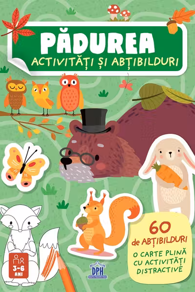 Pădurea. Activități și abțibilduri