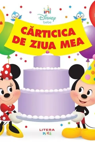 DISNEY BEBE. CARTICICA DE ZIUA MEA. Carte senzoriala