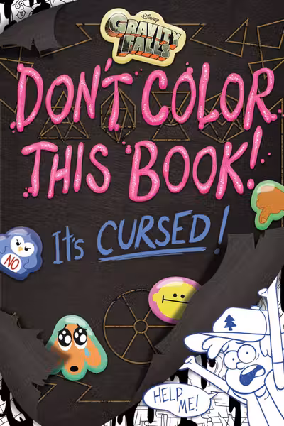 Don't Color This Book!: It's Cursed!