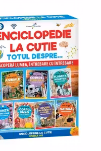 Enciclopedie la cutie. Descopera lumea, intrebare cu intrebare (set 7 carti)