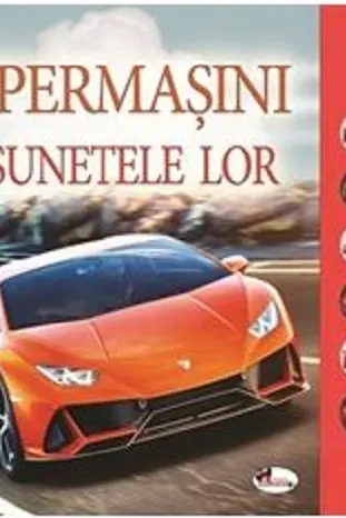 Supermașini și sunetele lor. Carte cu sunete