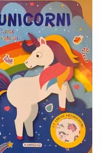 Unicorni. Carte de colorat