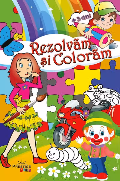 Rezolvam si coloram 3 ani+