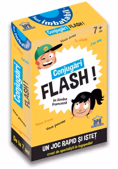 Sunt imbatabil. Conjugari flash in limba franceza!