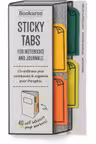 Bookaroo Sticky Tabs Greens