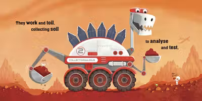Diggersaurs on Mars
