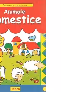 Animale domestice. Poveste cu autocolante
