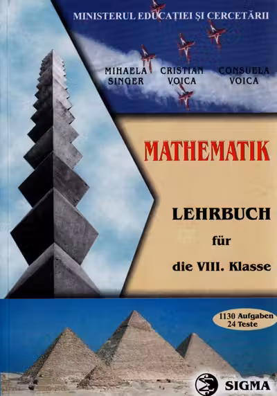 Matematică - Clasa 8 - Manual. Lb. germană
