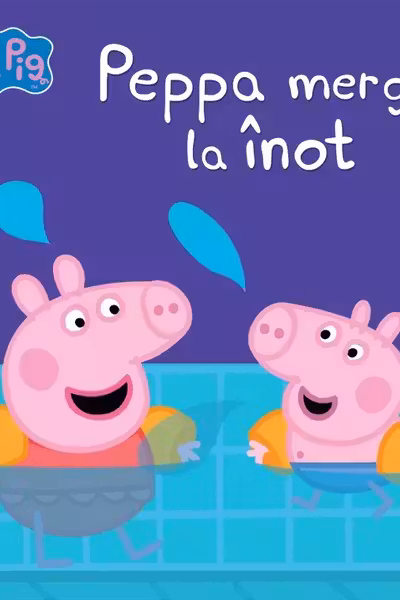 Peppa merge la inot