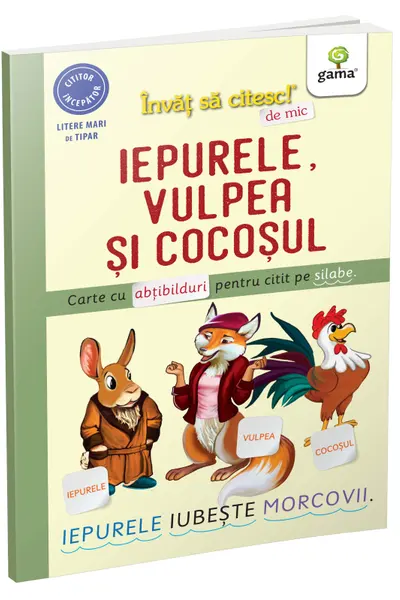 Iepurele, vulpea si cocosul