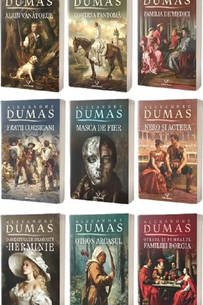 Pachet 9 volume: Alexandre Dumas
