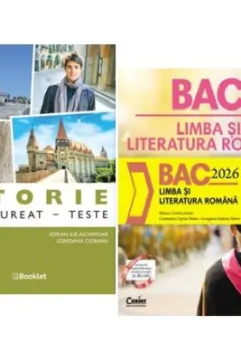 Pachet Bacalaureat 2026 Limba si literatura romana si Istorie 65 teste - Monica Cristina Anisie, Adrian Ilie Aichimoaie