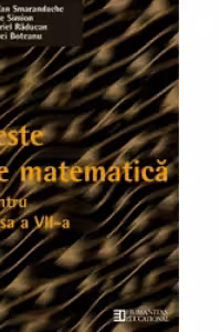 Teste de matematica pentru clasa a VII-a