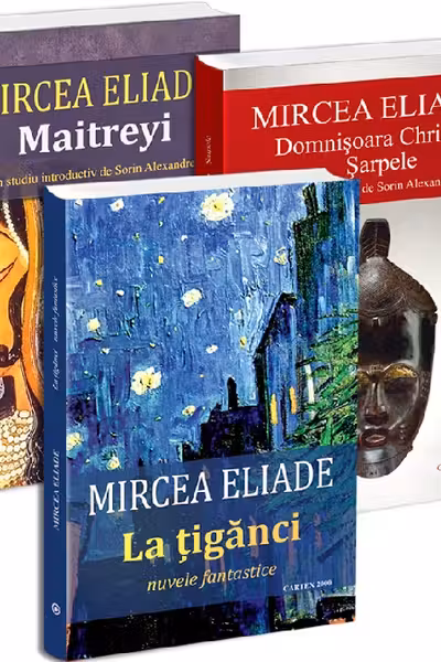 Pachet 3 cărți: Domnișoara Christina. Șarpele + La țigănci + Maitreyi