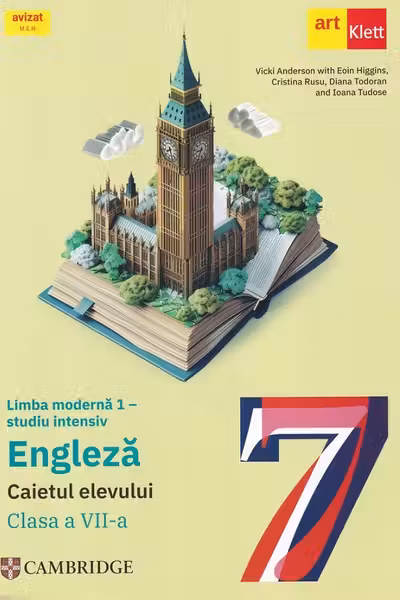 Limba engleza. Limba moderna 1 - Clasa 7 - Studiu intensiv - Caietul elevului