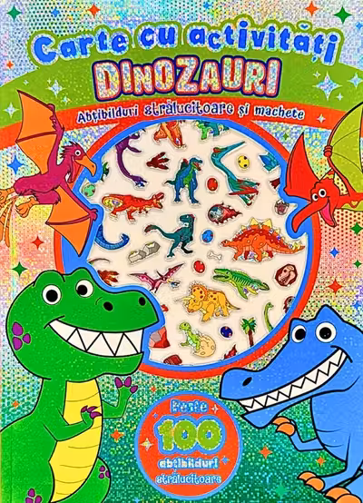 Carte cu activitati- Dinozauri