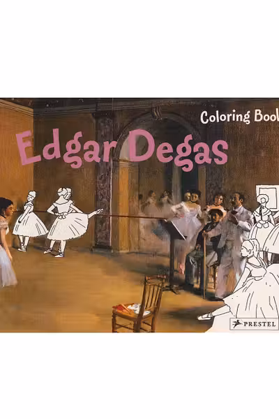 8 COLOURING BOOK: EDGAR DEGAS