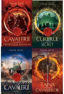 Colectia Cavalerii de Ioan Dan, Pachet complet 4 volume, editie brosata