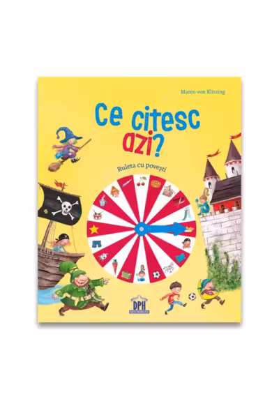 Ce citesc azi? - Ruleta cu povesti (carte cu roata)
