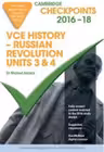 Cambridge Checkpoints VCE History - Russian Revolution 2016-18 and Quiz Me More