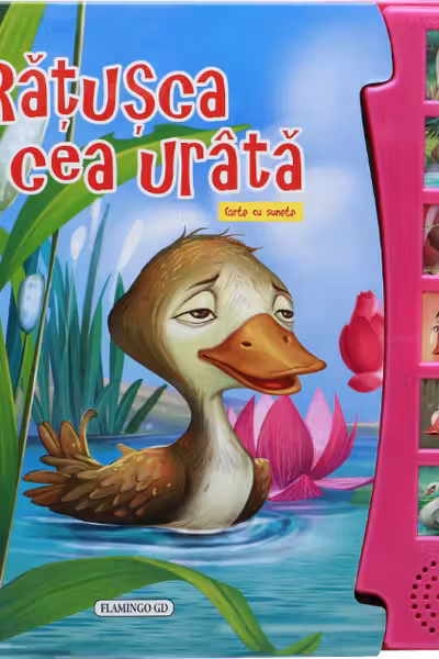 Ratusca cea urata Carte cu sunete