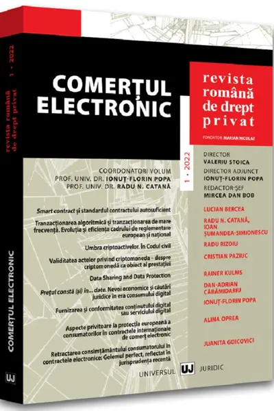Revista Română de Drept Privat Nr.1 din 2022