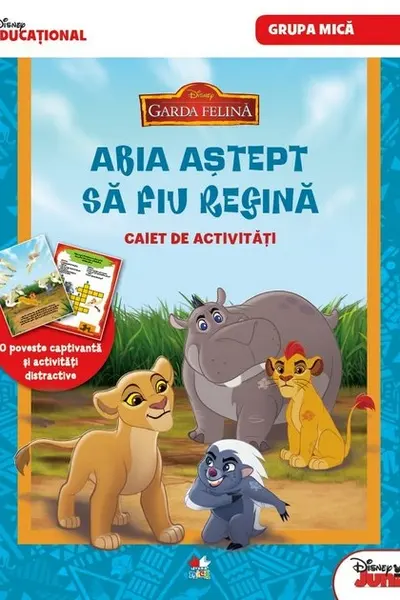 Garda felina. Abia astept sa fiu regina. Caiet de activitati