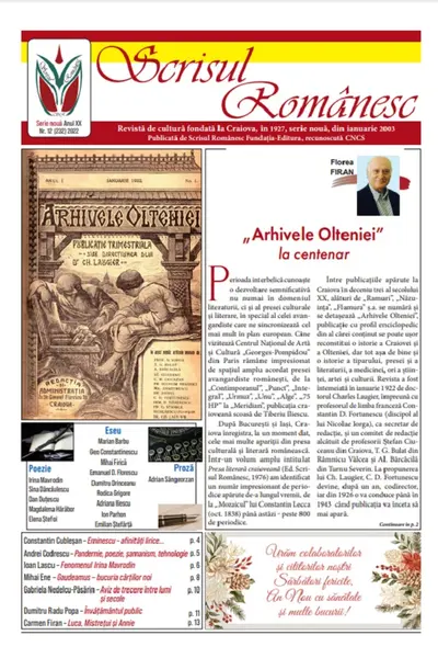 Revista Scrisul Românesc Nr.12 din 2022