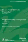 Despre lumina si transparenta. De luz y transparencia ( editie bilingva)