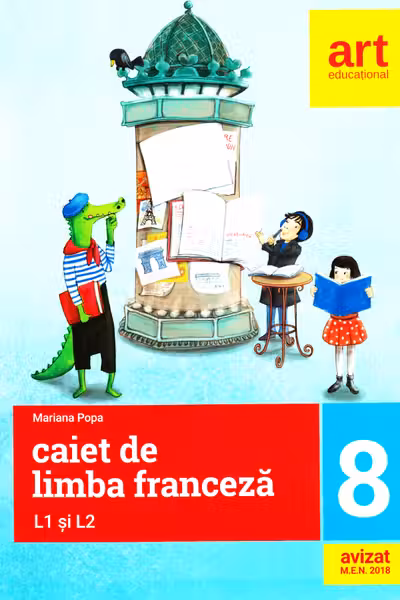 Franceza. L1 și L2 - Clasa 8 - Caiet